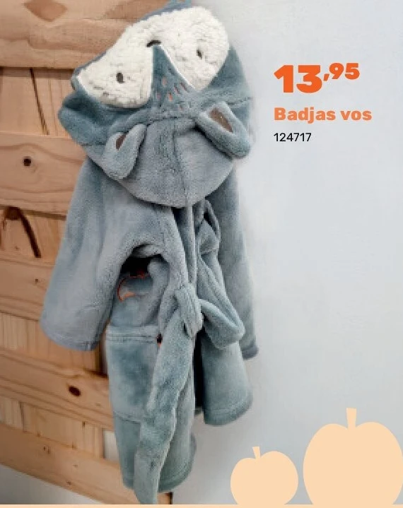 Badjas vos