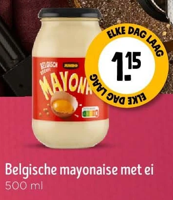 Belgische mayonaise met ei