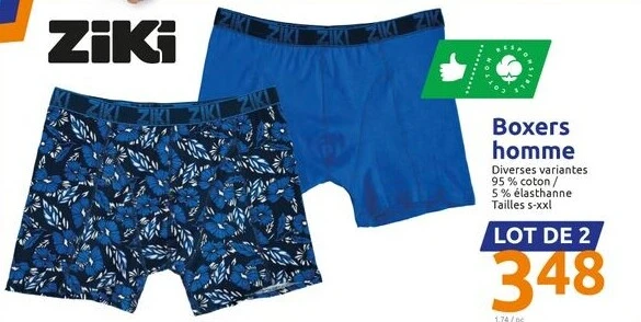 Boxers homme