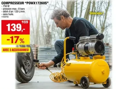 COMPRESSEUR "POWX17260S"