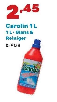 Carolin 1 L 1 L • Glans & Reiniger