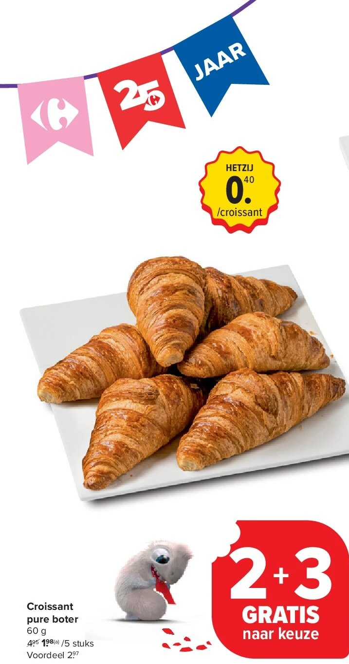 Croissant pure boter