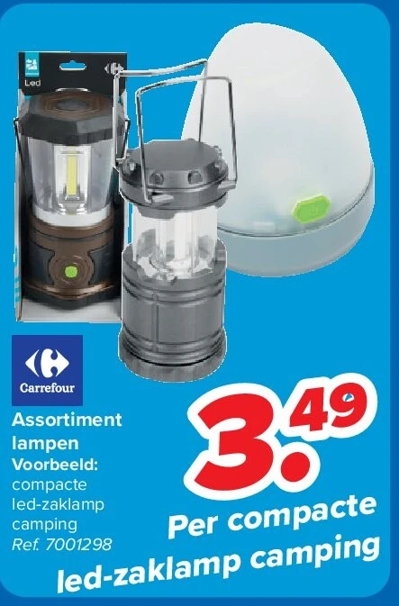Assortiment lampen