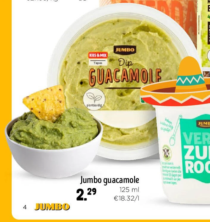 Jumbo guacamole 125 ml