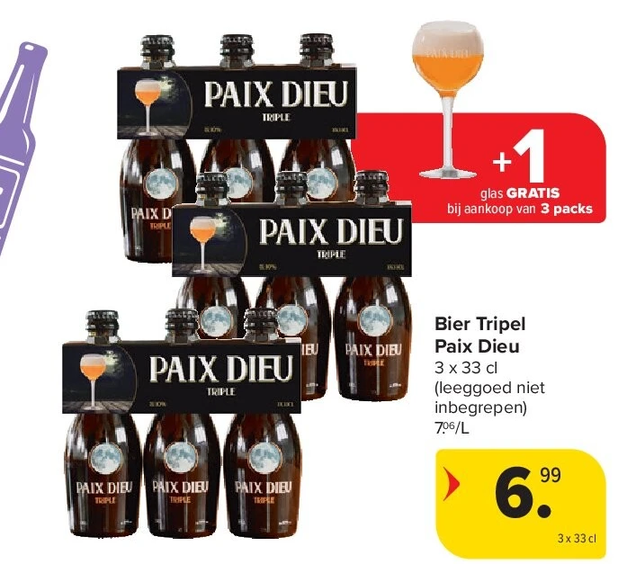 Bier Tripel Paix Dieu