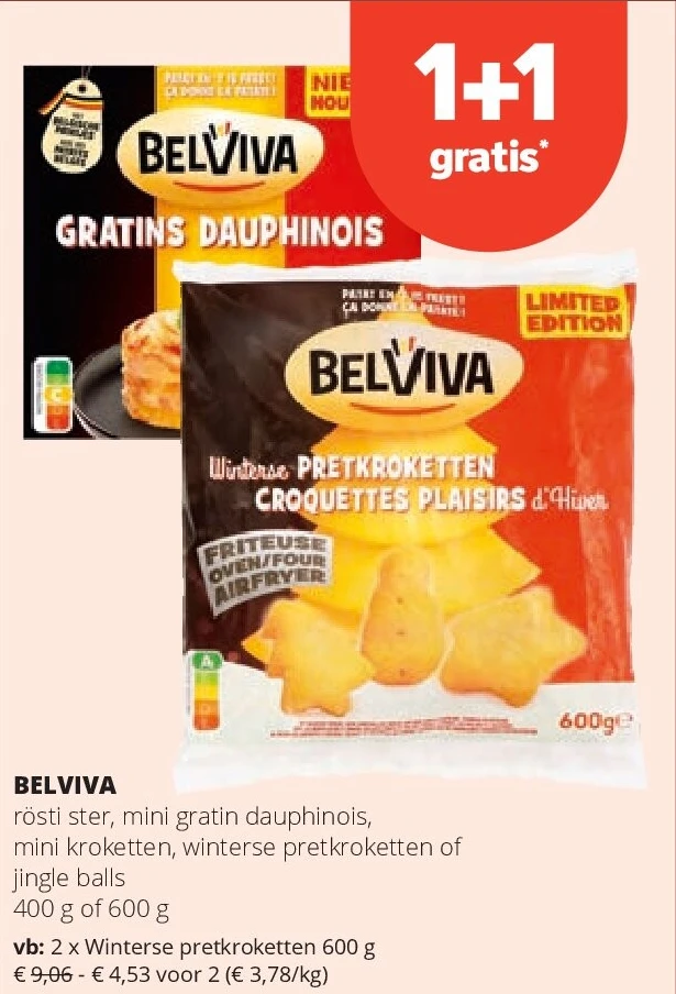 BELVIVA rösti ster