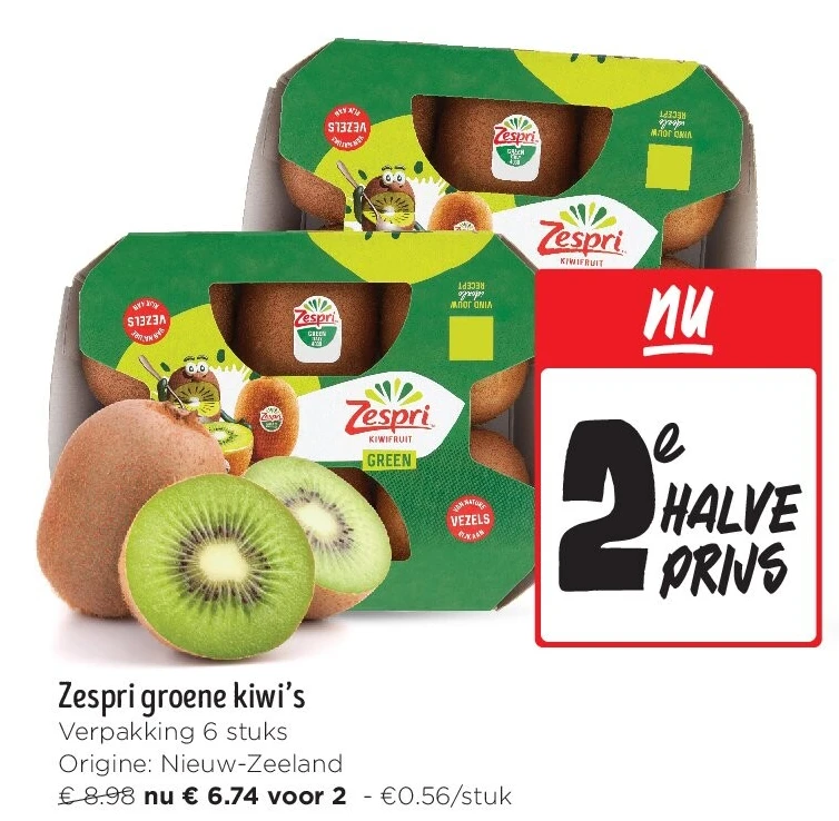 Zespri groene kiwi’s