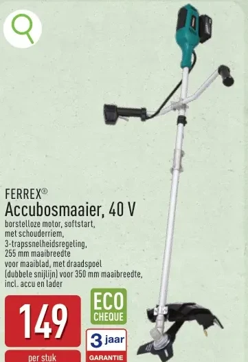 Accubosmaaier, 40 V
