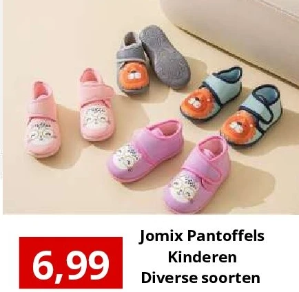 Jomix Pantoffels Kinderen Diverse soorten