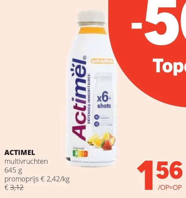 ACTIMEL multivruchten 645 g