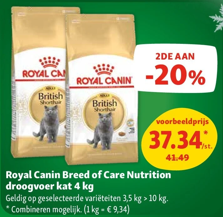 Royal Canin Breed of Care Nutrition droogvoer kat 4 kg