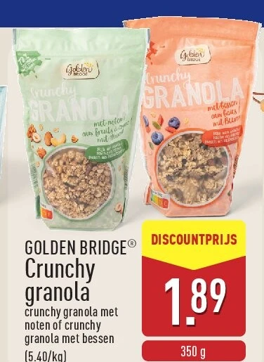 Crunchy granola