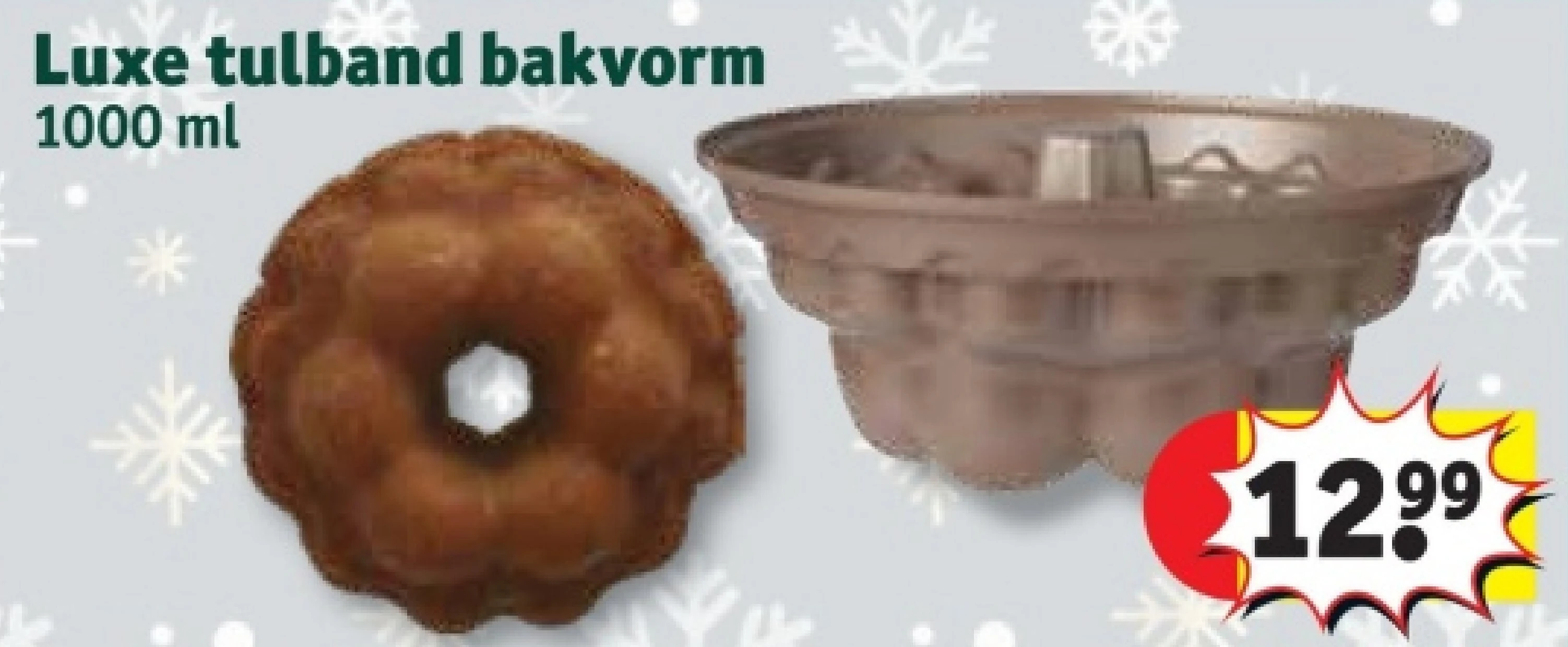 Luxe tulband bakvorm