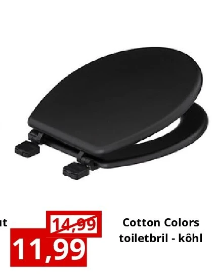Cotton Colors toiletbril - kôhl