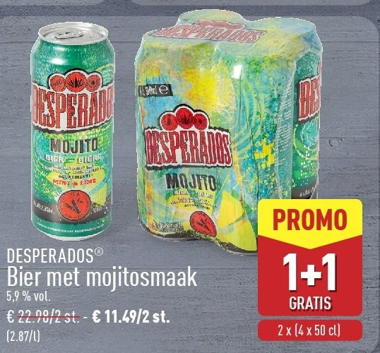 Bier met mojitosmaak