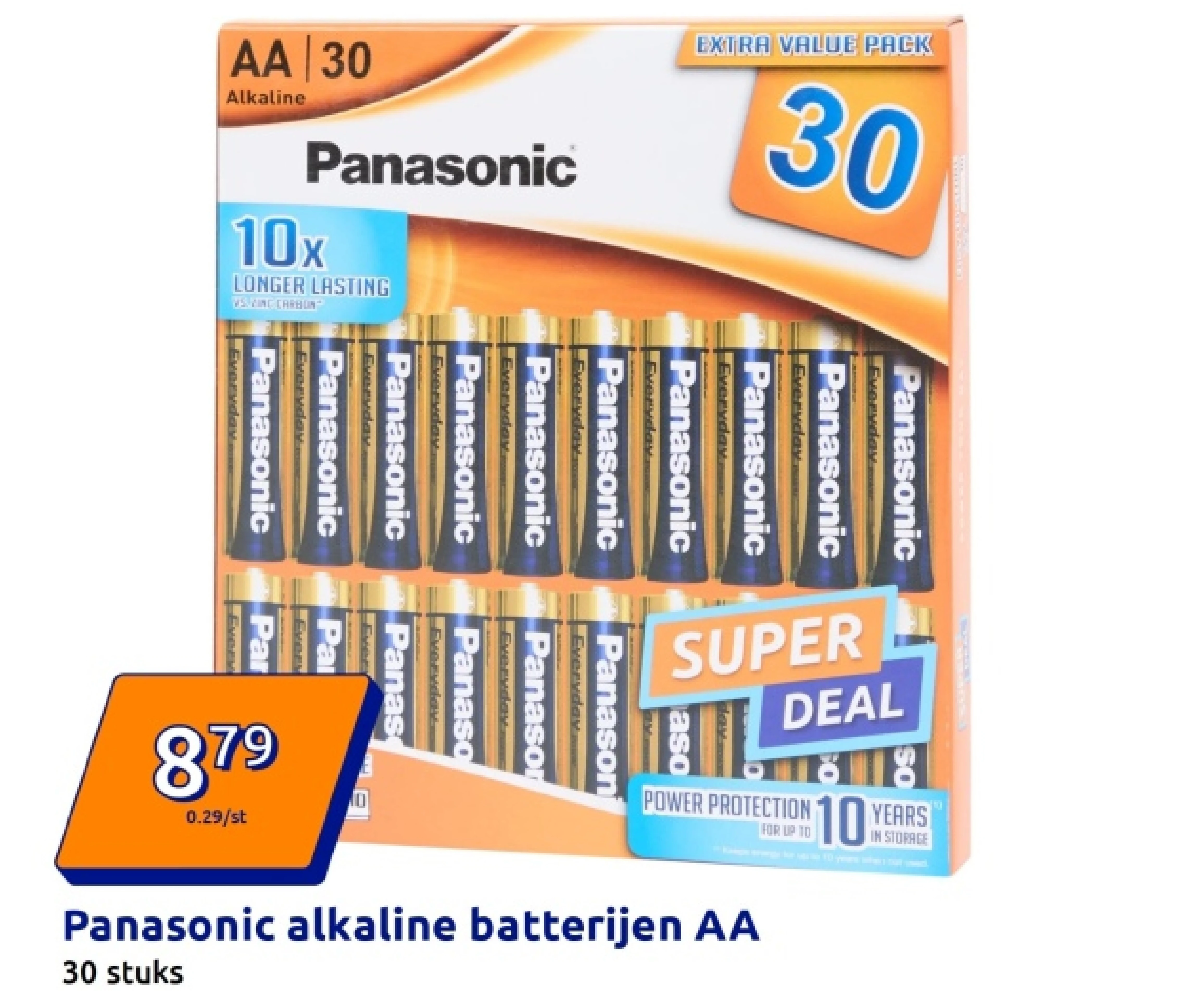 Panasonic alkaline batterijen AA