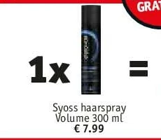 Syoss haarspray Volume 300 m