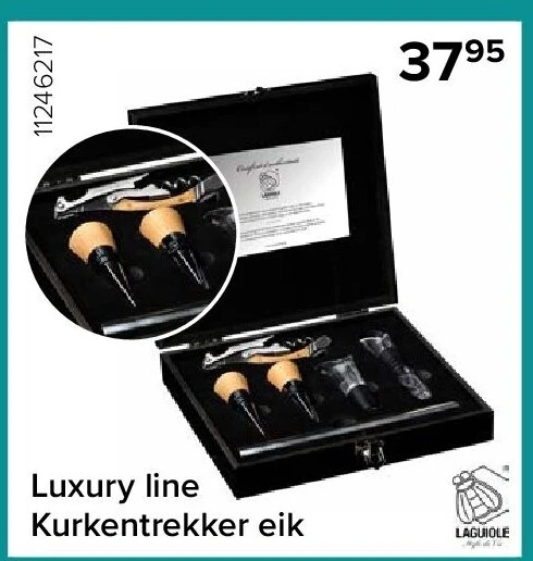 Luxury line Kurkentrekker eik