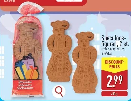 Speculoos- figuren, 2 st.