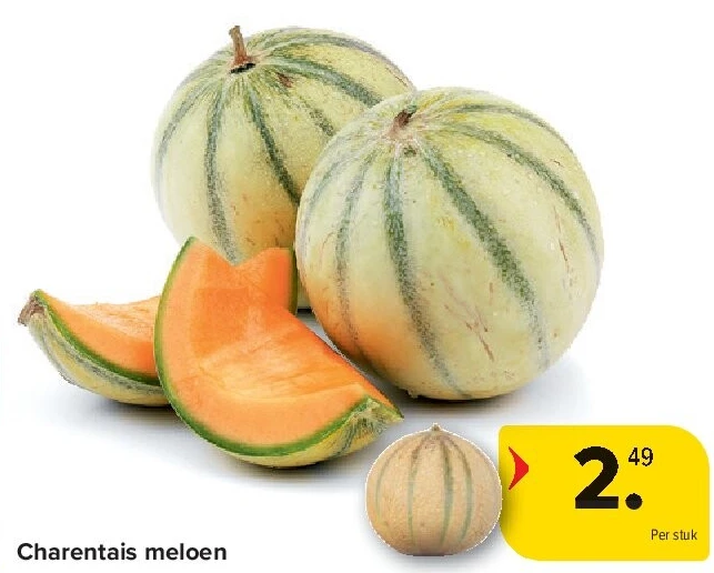 Charentais meloen