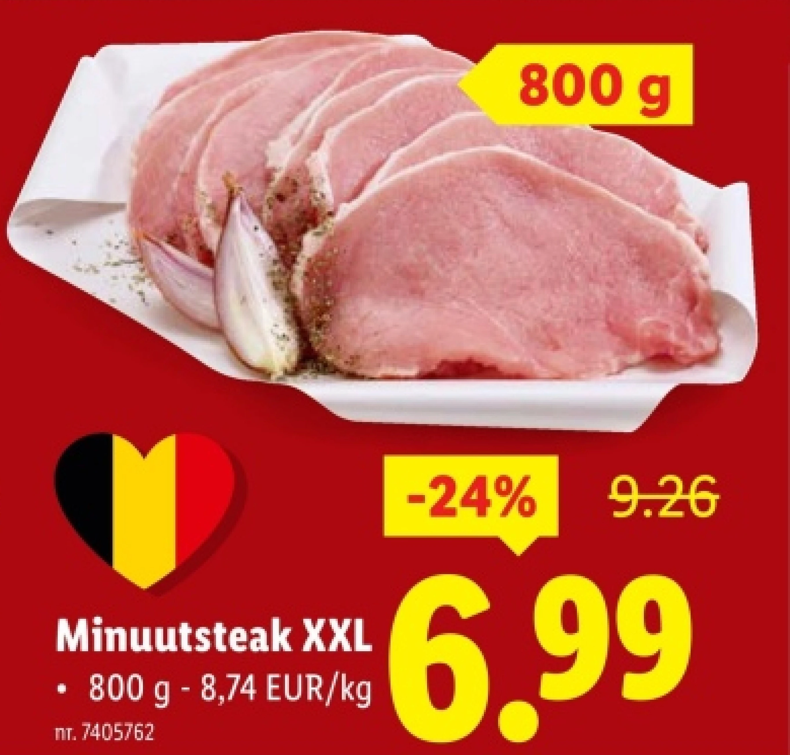 Minuutsteak XXL