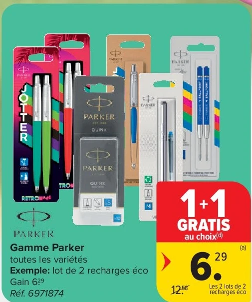 Gamme Parker