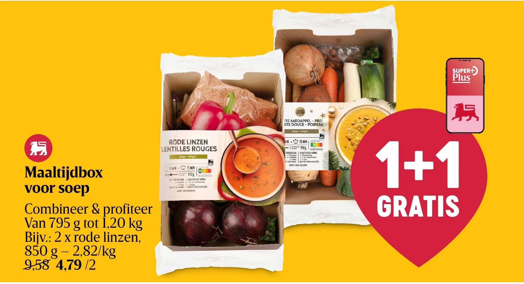 Maaltijdbox voor soep