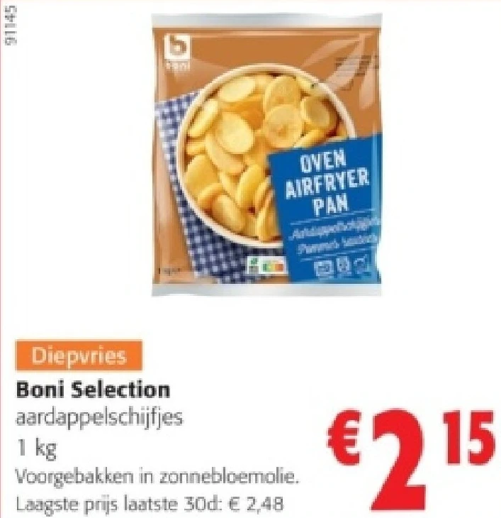 Boni Selection aardappelschijfjes 1 kg