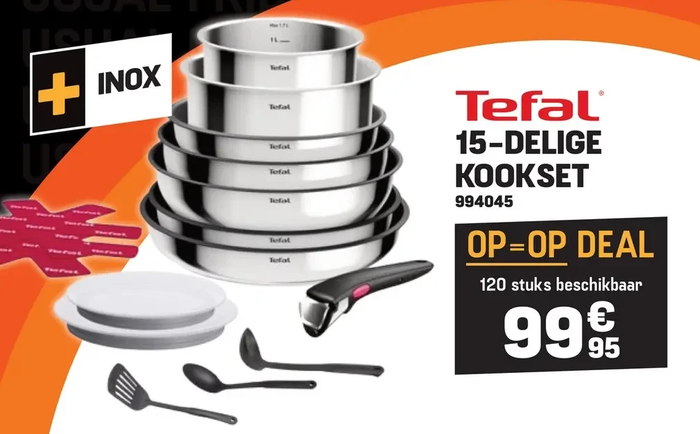 Tefal 15- DELIGE KOOKSET