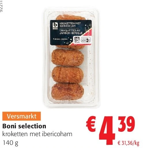 Boni selection kroketten met ibericoham 140