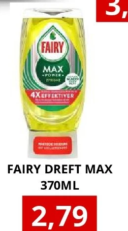 FAIRY DREFT MAX 370ML