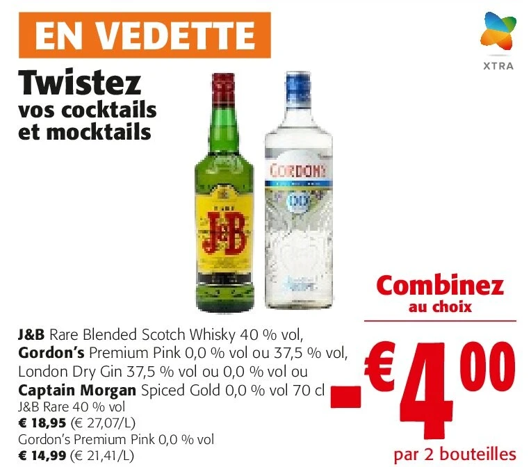J&B Rare 40 % vol
