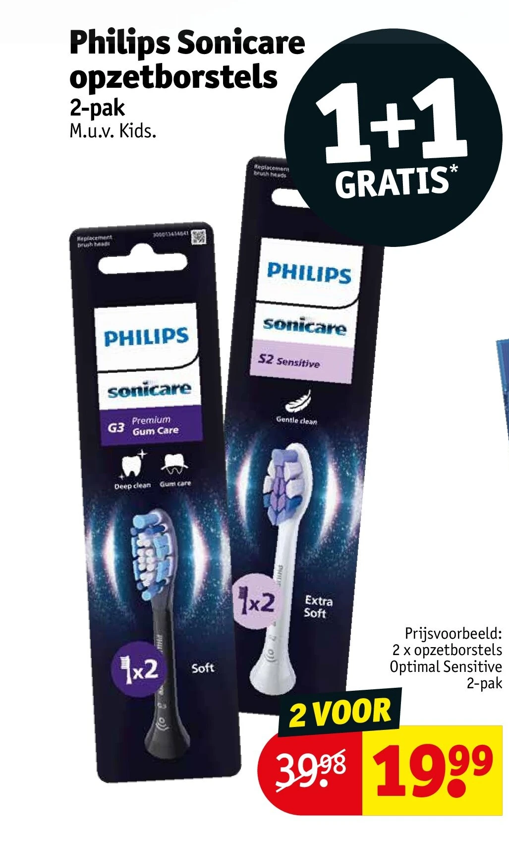 Philips Sonicare opzetborstels