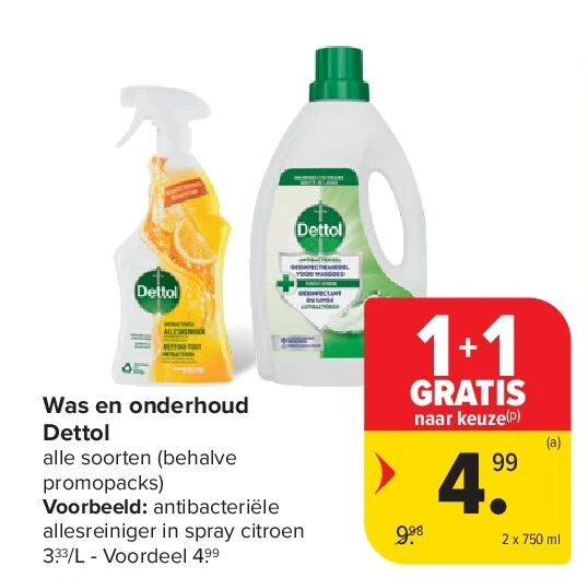 Was en onderhoud Dettol