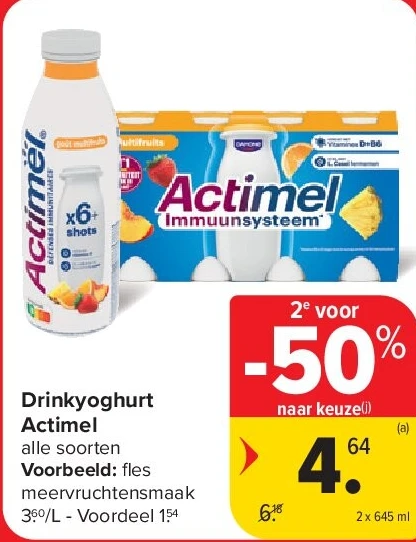 Drinkyoghurt Actimel