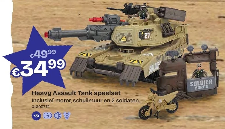 Heavy Assault Tank speelset