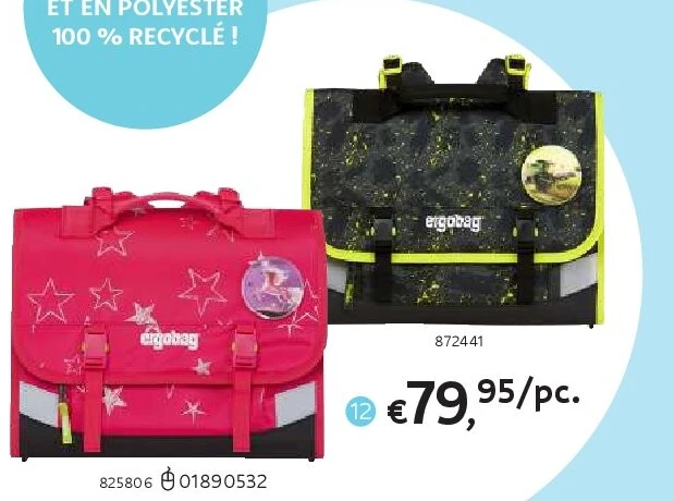 ERGOBAG CARTABLE CINBÄRELLA 38 CM