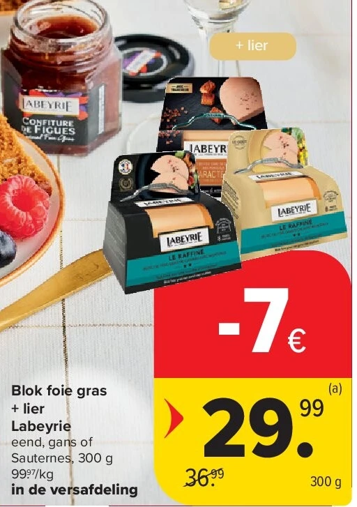 Blok foie gras + lier Labeyrie