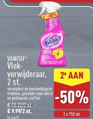 Vlek verwijderaar, 2st.