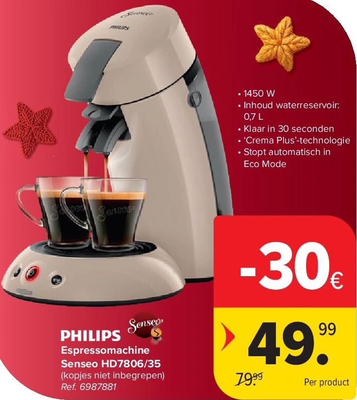 Espressomachine Senseo HD7806/35