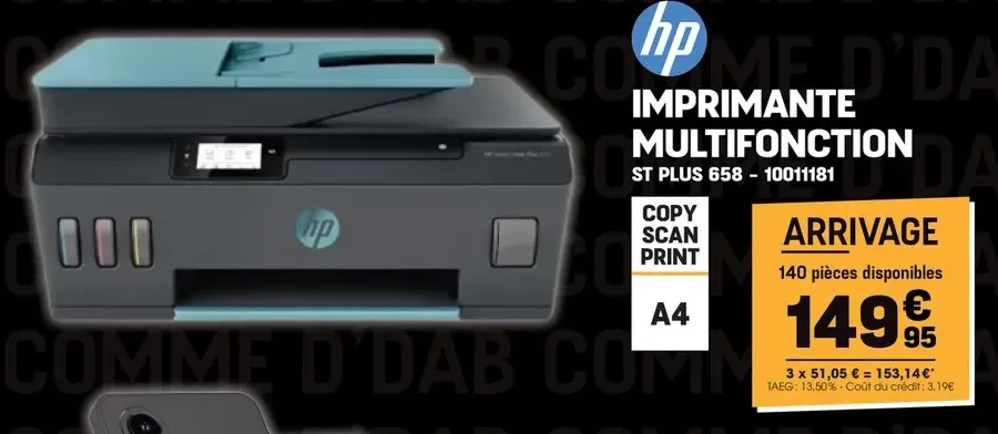 Hp IMPRIMANTE MULTIFONCTION