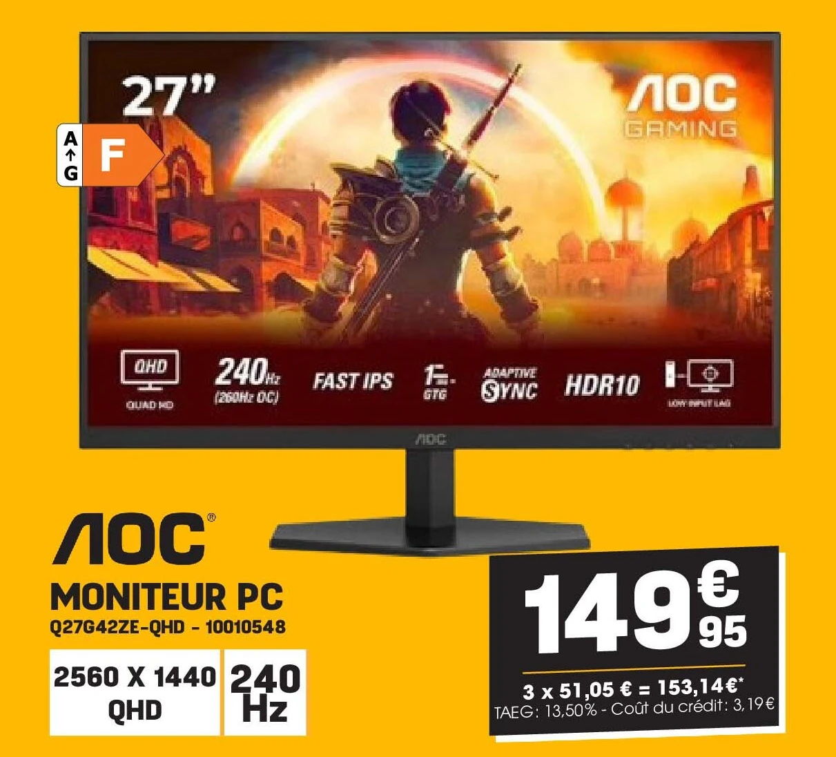 Aoc MONITEUR PC