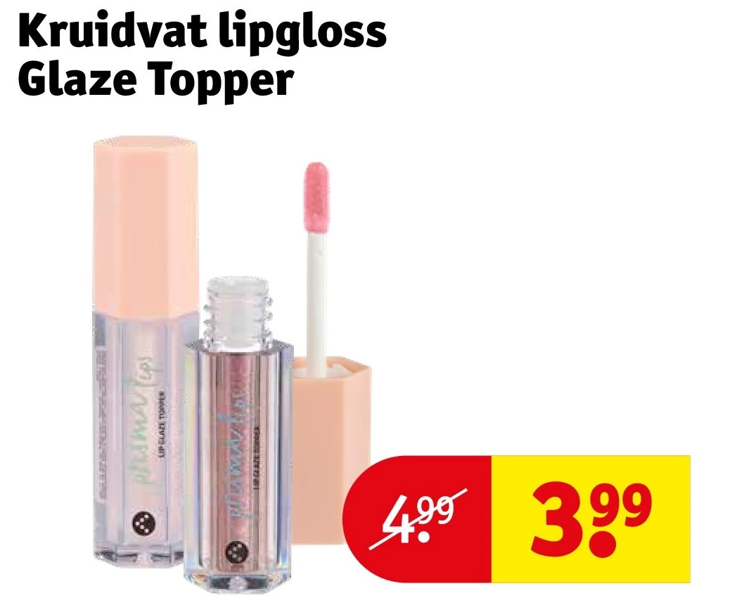 Kruidvat lipgloss Glaze Topper