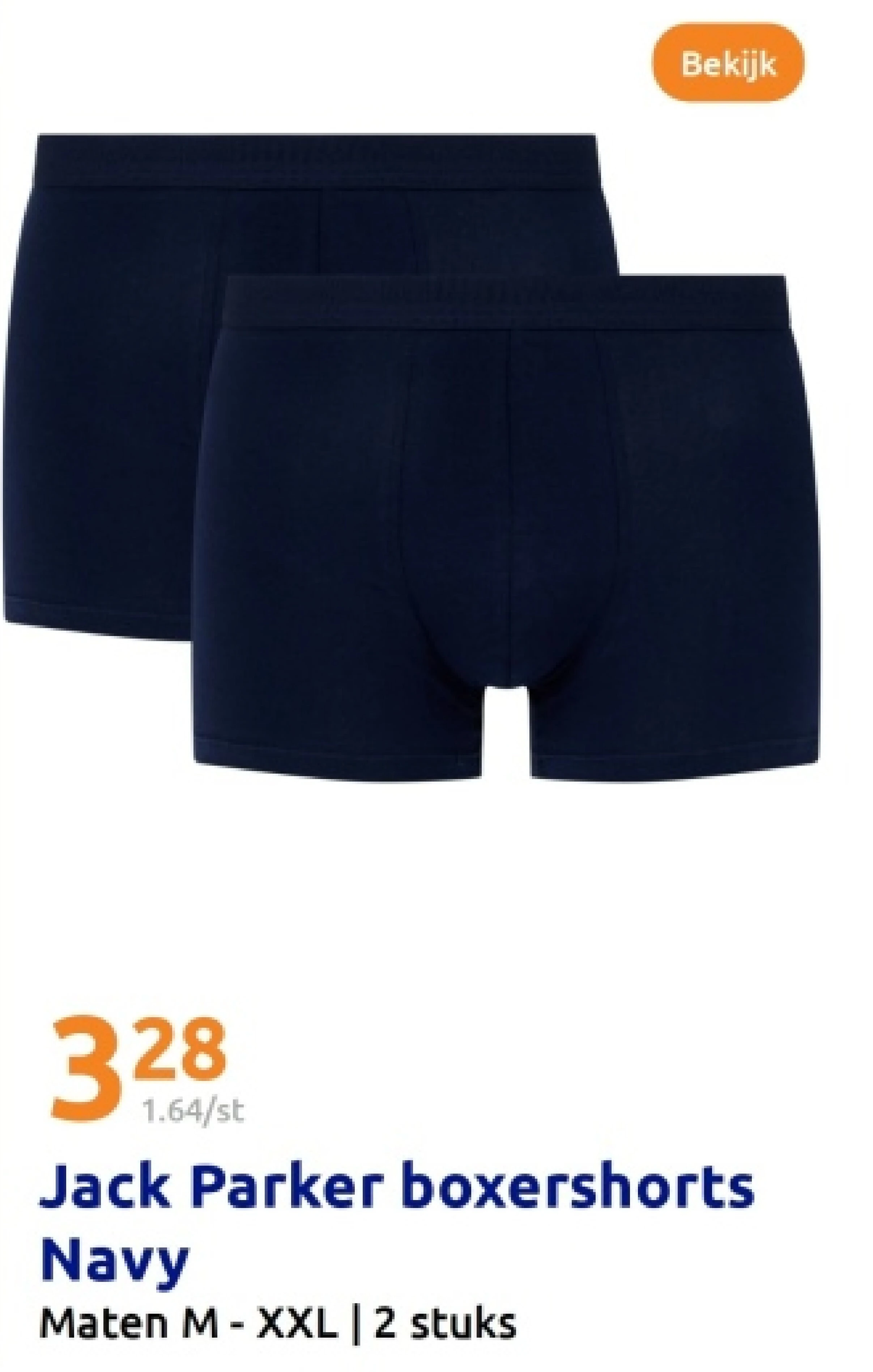 Jack Parker boxershorts Navy