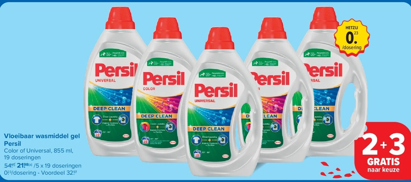 Vloeibaar wasmiddel gel Persil