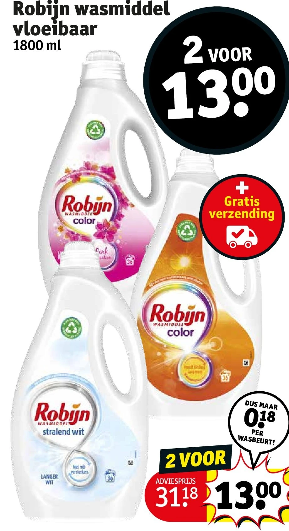 Robijn wasmiddel vloeibaar