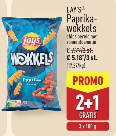 Paprika wokkels