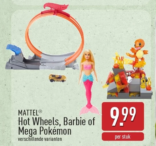 Hot Wheels, Barbie of Mega Pokémon