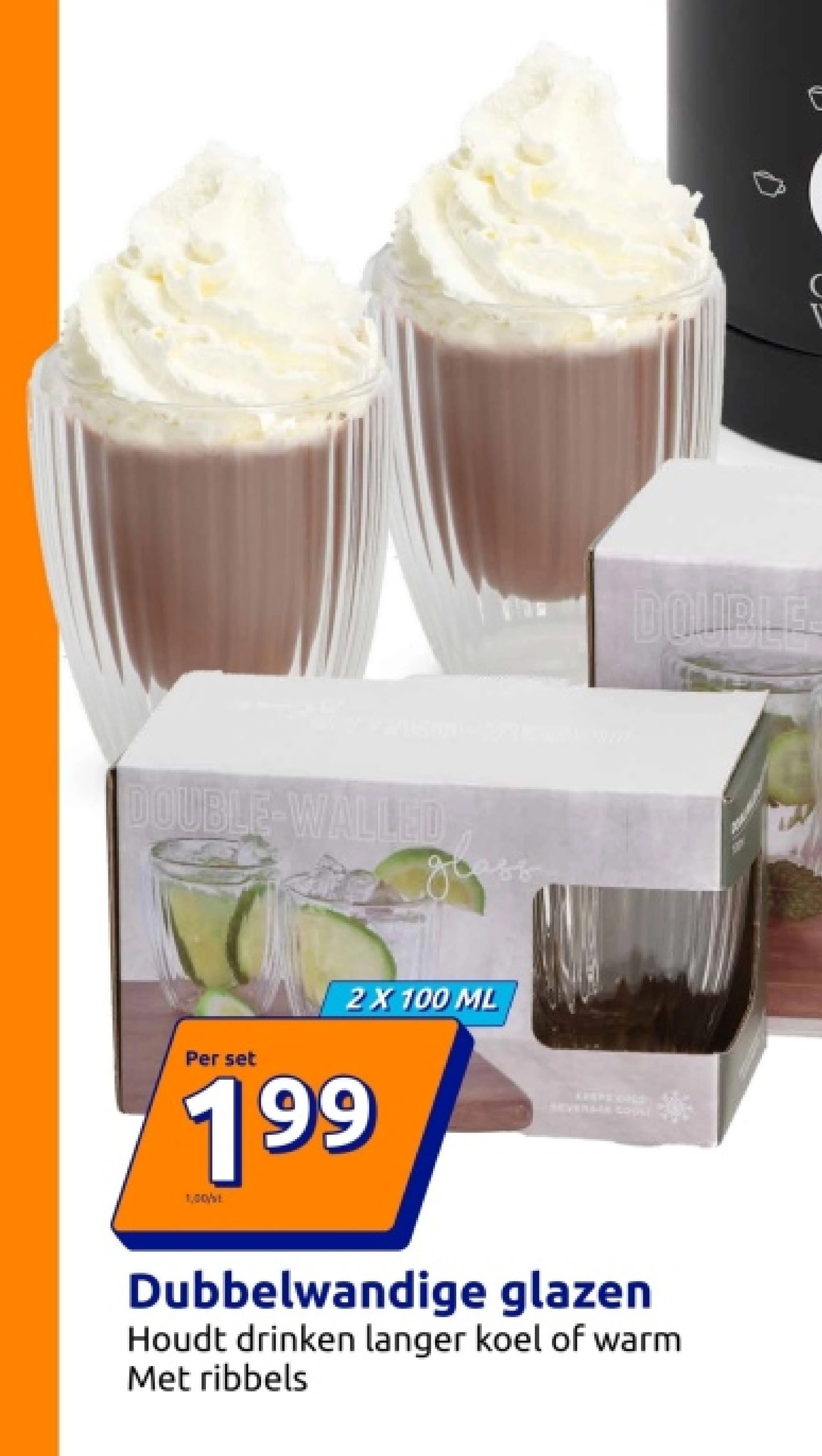 Dubbelwandige glazen