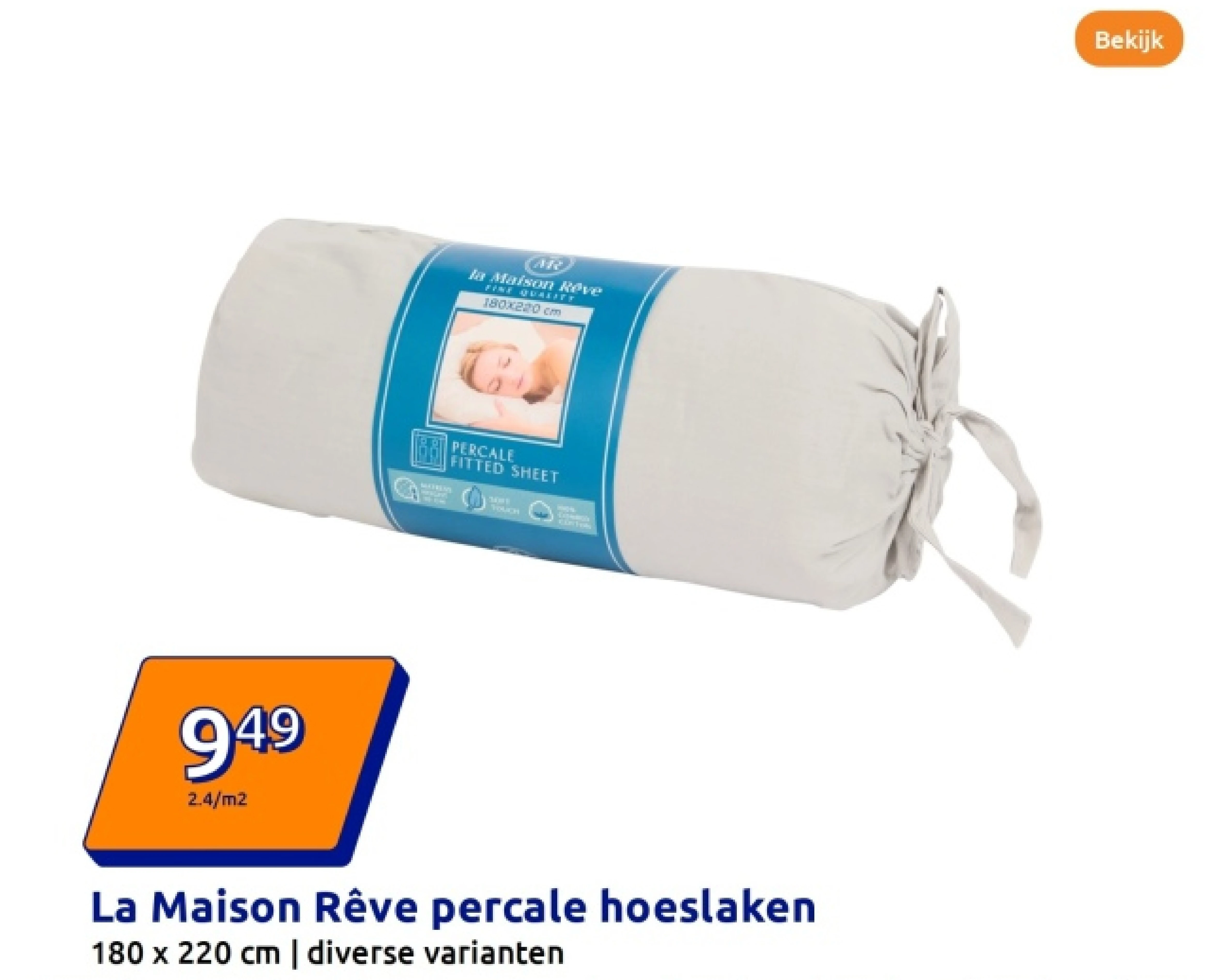 La Maison Rêve percale hoeslaken